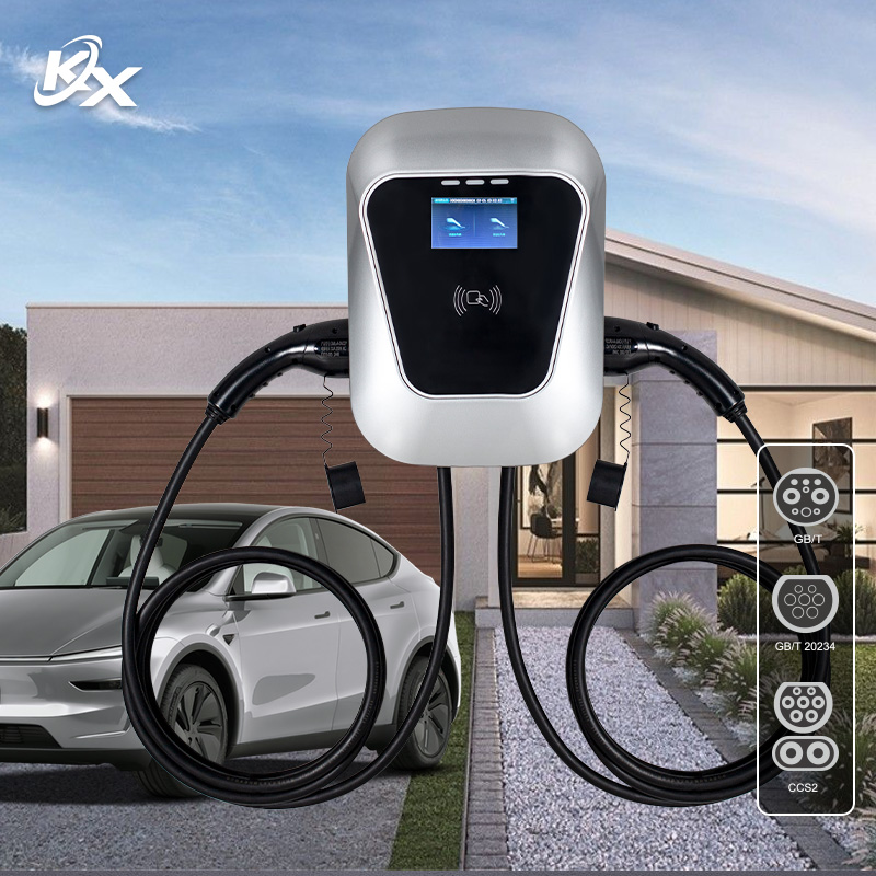 Home Ev Charger - 14kW 듀얼 벽걸이형 EV 충전기 타입1